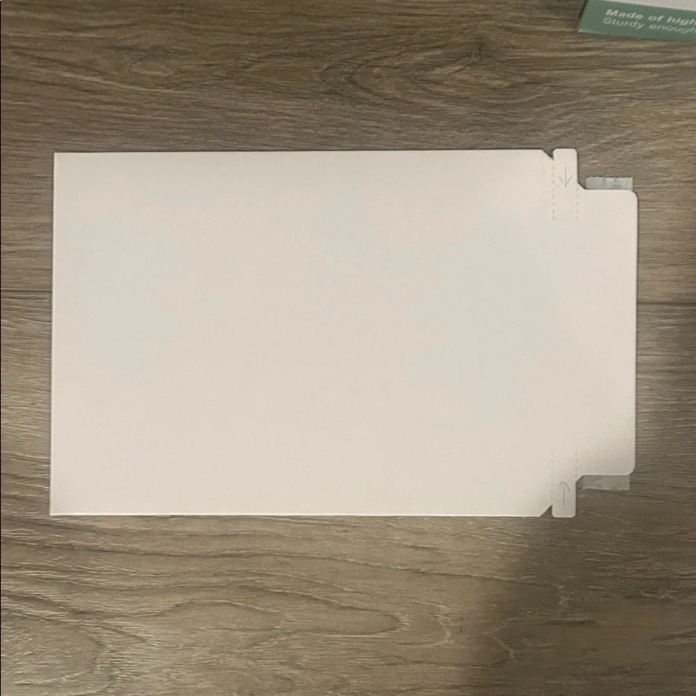 Eupako White Rigid Document Envelopes 6.25 x 8.25‎ - Box of 95